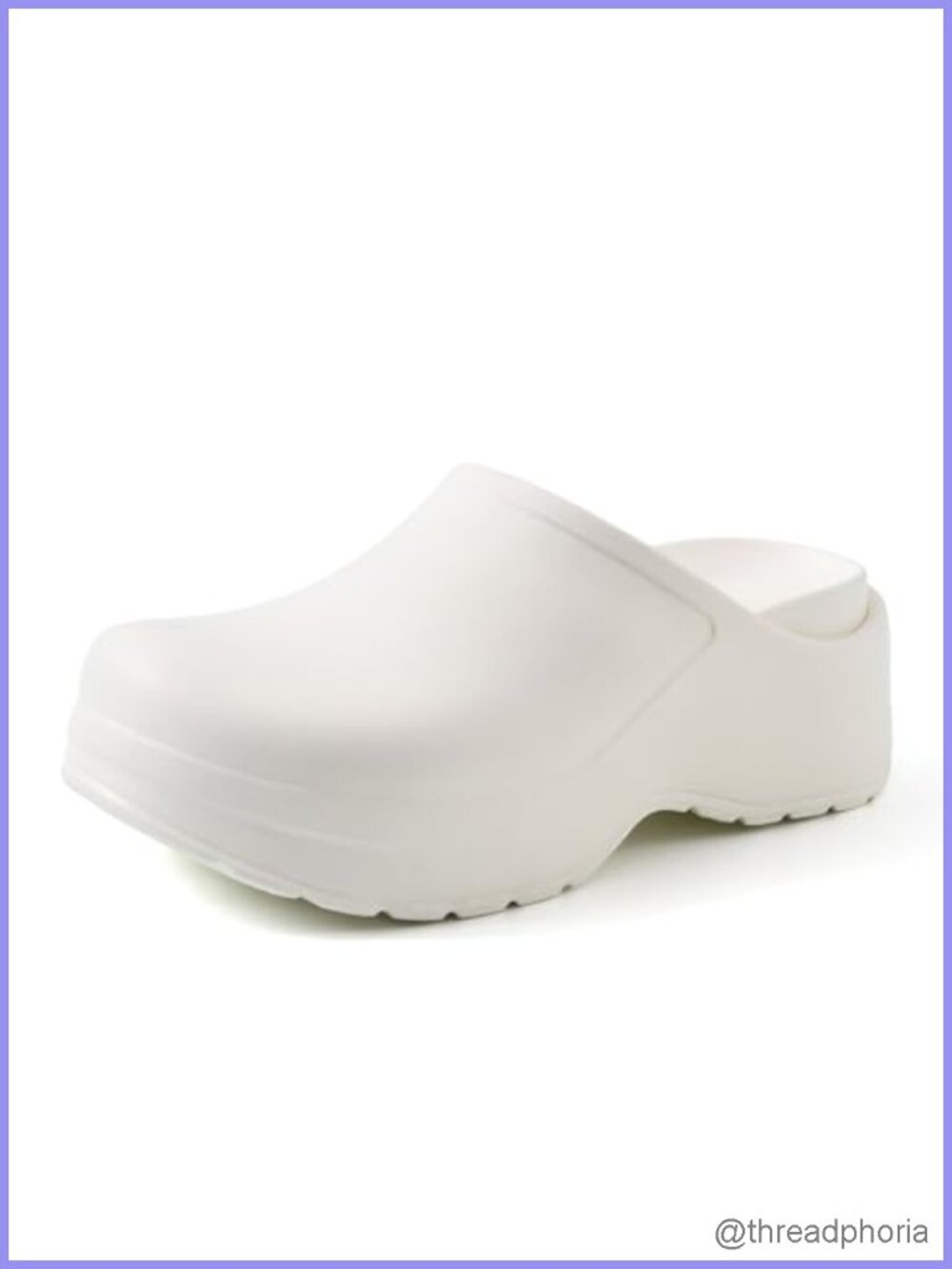 EVA Platform Mules Slip-on Breathable Lightweight Non-Slip Chef Shoes